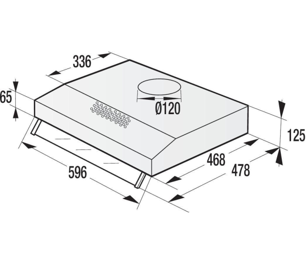 Gorenje OKAP PODSZAFKOWY WHU629EX/M - 1382027 - zdjęcie 5